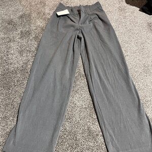 A New Day Gray Wide-Leg Trousers